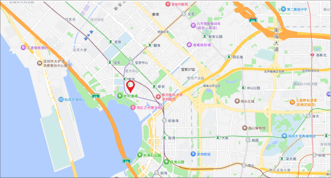 公司位置地图